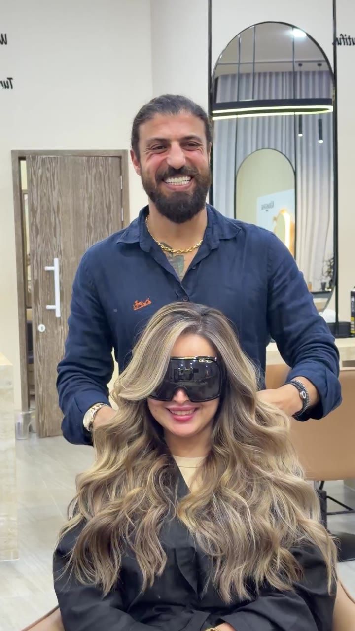 Honey balayage by Haitham Labban Beauty Salon, Manama